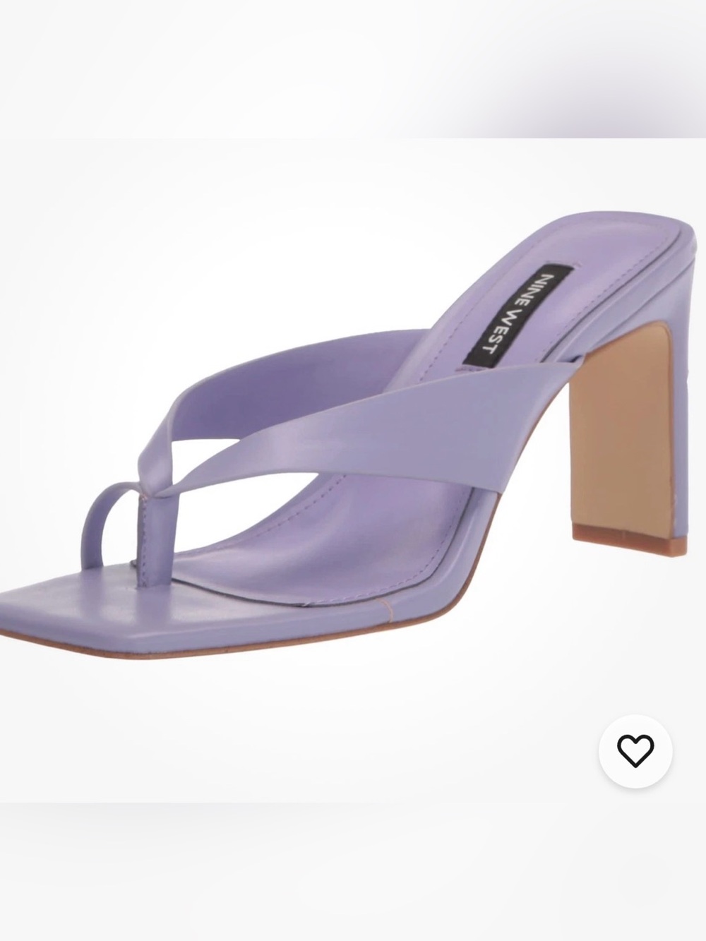 Nine West Women's Durlife Square Toe T-Strap Dress Sandals